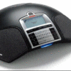 Avaya Knoftel conference room telephone with expanded coverage; rouhgly 25% more coverage  than similar Polycom versions.